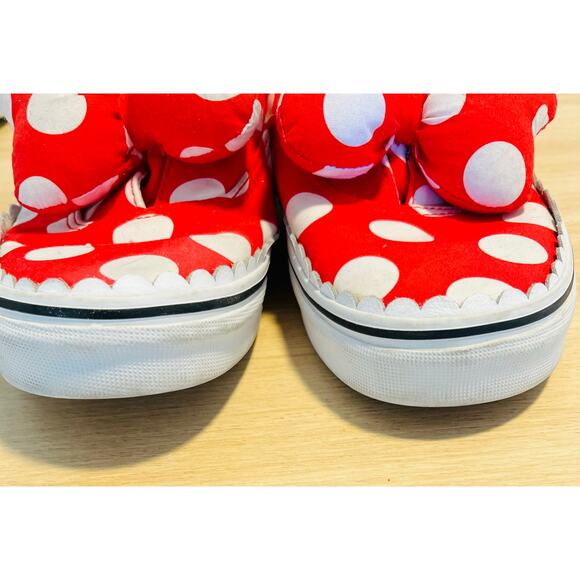 Rare Disney x Vans Authentic Gore Minnie Red Bow Women’s 11 / Men’s 9.5 EUC - Picture 9 of 9
